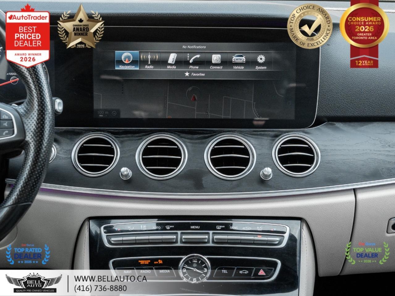 2017 Mercedes-Benz E-Class E 400 BURMESTER B.CAM MMRYSEAT NOACCIDENT Toronto ON