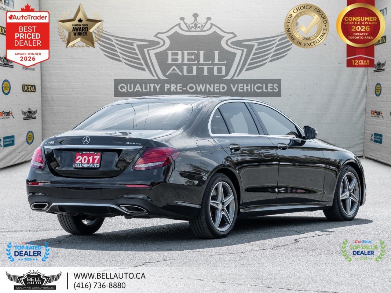 2017 Mercedes-Benz E-Class E 400 BURMESTER B.CAM MMRYSEAT NOACCIDENT Toronto ON