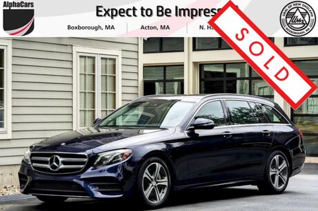 2017 Mercedes-Benz E400 4Matic Wagon P2 Sport Boston MA