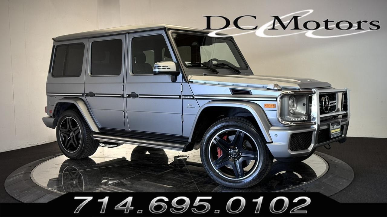 2017 Mercedes-Benz G-Class AMG G 63 Anaheim Hills CA