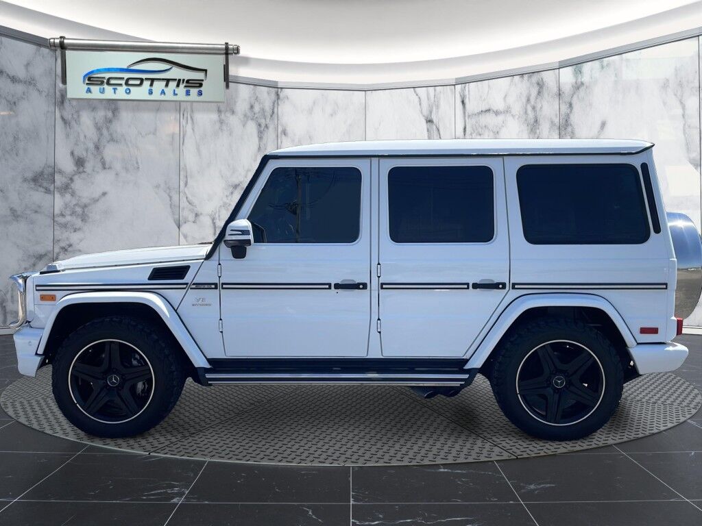 2017 Mercedes-Benz G-Class AMG G 63~ACCIDENT AVOIDANCE SYSTEMS~ADJ LUMBAR SUPPORT~APPROACH LIGHTS~AUTO START/STOP~CRASH SENSORS~FULL SIZE SPARE TIRE~HEATED SEATS~MOONROOF/ SUNROOF~PREMIUM LEATHER SEATS~RUNNING BOARDS~TURBOCHARGER~LOW MILES Sarasota FL