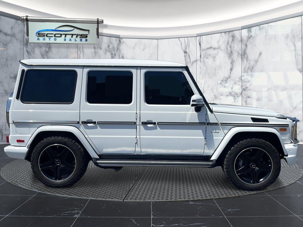 2017 Mercedes-Benz G-Class AMG G 63~ACCIDENT AVOIDANCE SYSTEMS~ADJ LUMBAR SUPPORT~APPROACH LIGHTS~AUTO START/STOP~CRASH SENSORS~FULL SIZE SPARE TIRE~HEATED SEATS~MOONROOF/ SUNROOF~PREMIUM LEATHER SEATS~RUNNING BOARDS~TURBOCHARGER~LOW MILES Sarasota FL