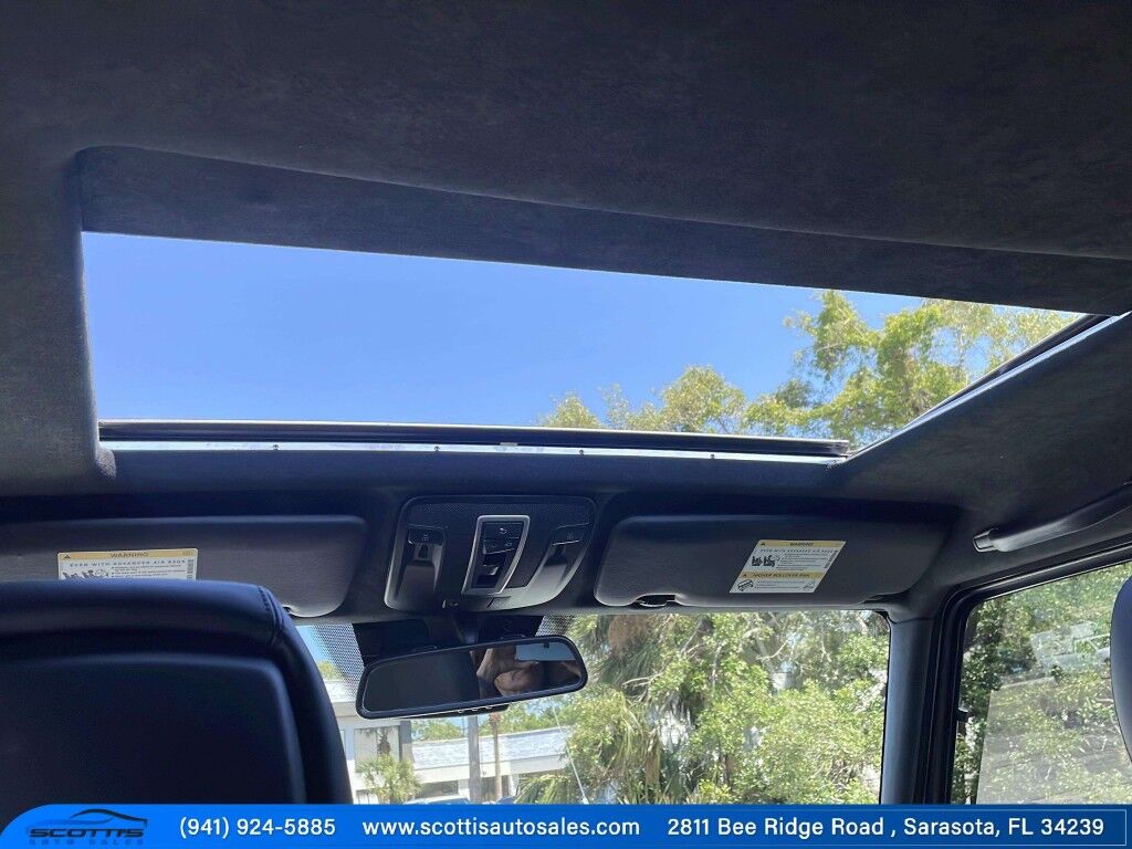 2017 Mercedes-Benz G-Class AMG G 63~ACCIDENT AVOIDANCE SYSTEMS~ADJ LUMBAR SUPPORT~APPROACH LIGHTS~AUTO START/STOP~CRASH SENSORS~FULL SIZE SPARE TIRE~HEATED SEATS~MOONROOF/ SUNROOF~PREMIUM LEATHER SEATS~RUNNING BOARDS~TURBOCHARGER~LOW MILES Sarasota FL