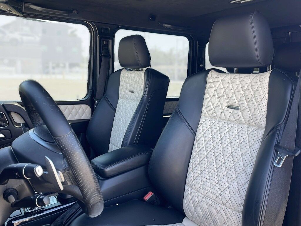 2017 Mercedes-Benz G-Class AMG G 63~ACCIDENT AVOIDANCE SYSTEMS~ADJ LUMBAR SUPPORT~APPROACH LIGHTS~AUTO START/STOP~CRASH SENSORS~FULL SIZE SPARE TIRE~HEATED SEATS~MOONROOF/ SUNROOF~PREMIUM LEATHER SEATS~RUNNING BOARDS~TURBOCHARGER~LOW MILES Sarasota FL