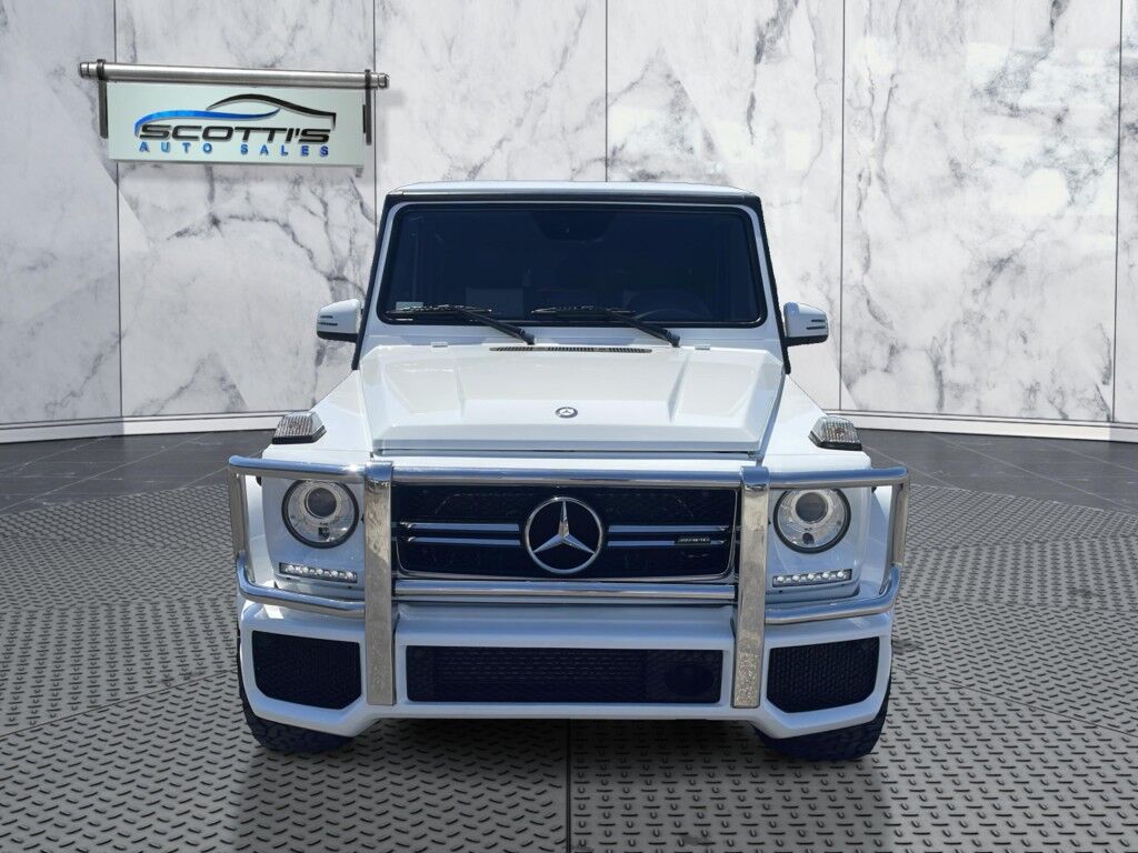 2017 Mercedes-Benz G-Class AMG G 63~ACCIDENT AVOIDANCE SYSTEMS~ADJ LUMBAR SUPPORT~APPROACH LIGHTS~AUTO START/STOP~CRASH SENSORS~FULL SIZE SPARE TIRE~HEATED SEATS~MOONROOF/ SUNROOF~PREMIUM LEATHER SEATS~RUNNING BOARDS~TURBOCHARGER~LOW MILES Sarasota FL