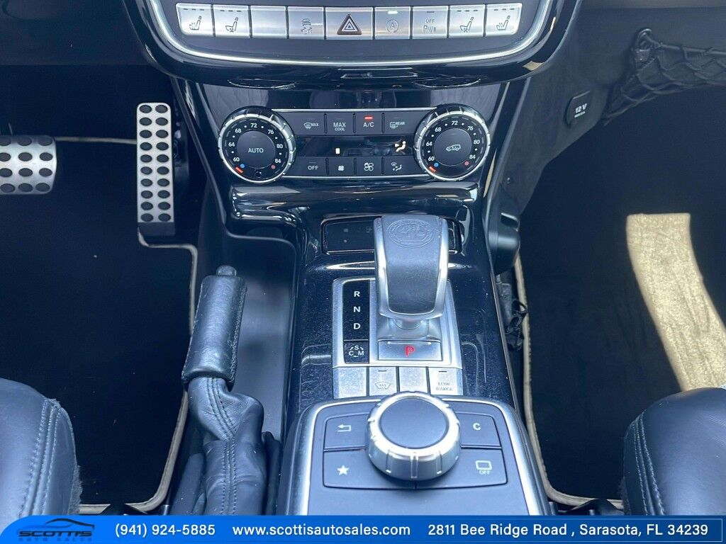 2017 Mercedes-Benz G-Class AMG G 63~ACCIDENT AVOIDANCE SYSTEMS~ADJ LUMBAR SUPPORT~APPROACH LIGHTS~AUTO START/STOP~CRASH SENSORS~FULL SIZE SPARE TIRE~HEATED SEATS~MOONROOF/ SUNROOF~PREMIUM LEATHER SEATS~RUNNING BOARDS~TURBOCHARGER~LOW MILES Sarasota FL