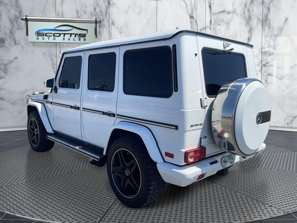2017 Mercedes-Benz G-Class AMG G 63~ACCIDENT AVOIDANCE SYSTEMS~ADJ LUMBAR SUPPORT~APPROACH LIGHTS~AUTO START/STOP~CRASH SENSORS~FULL SIZE SPARE TIRE~HEATED SEATS~MOONROOF/ SUNROOF~PREMIUM LEATHER SEATS~RUNNING BOARDS~TURBOCHARGER~LOW MILES Sarasota FL