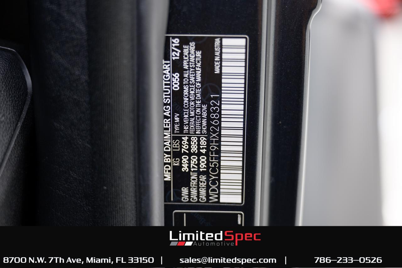 2017 Mercedes-Benz G-Class G 550 4x4 squared Sport Utility 4D Miami FL