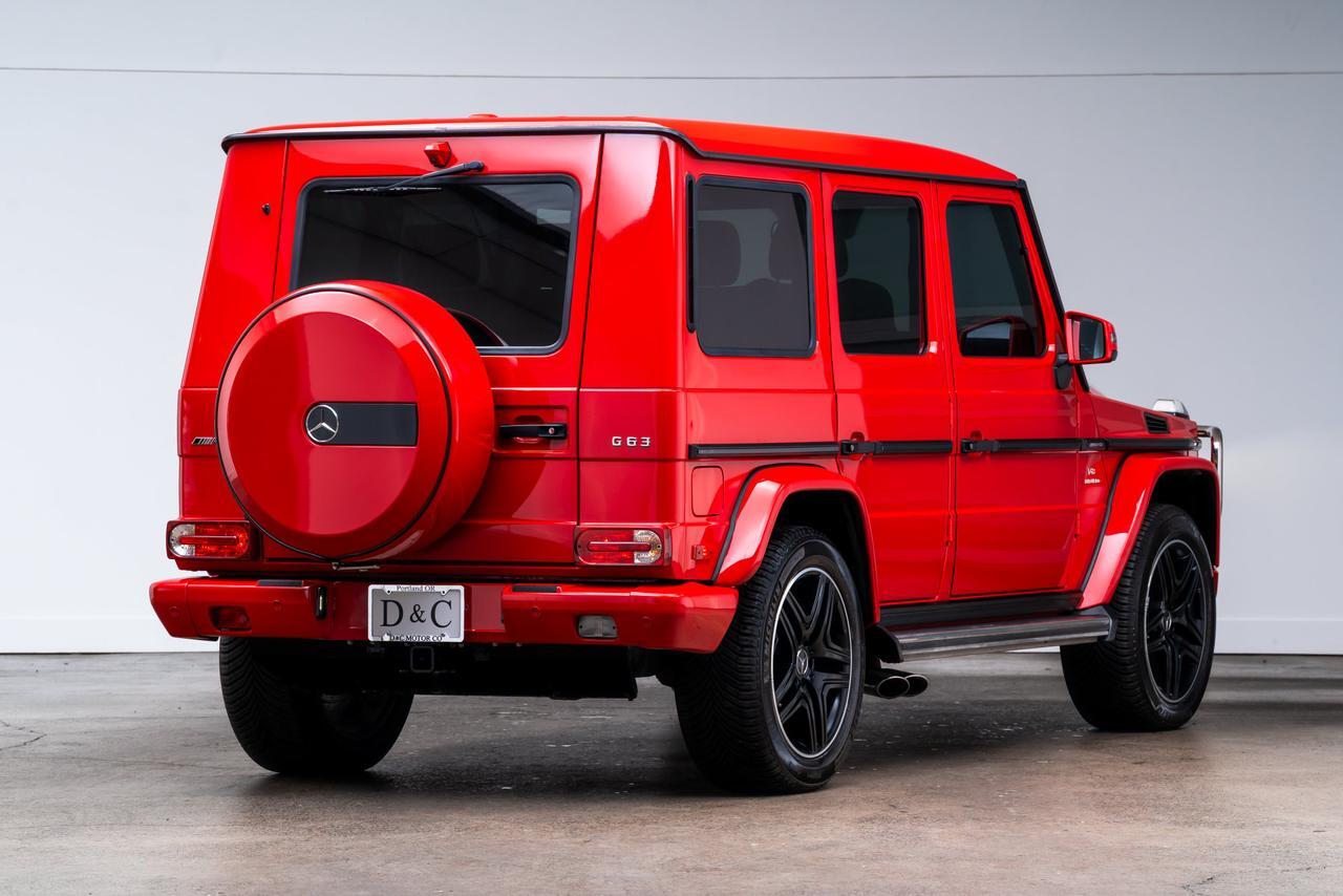 2017 Mercedes-Benz G-Class G 63 AMG&reg; Designo Magma Red Package / Harman/Kardon Audio Portland OR