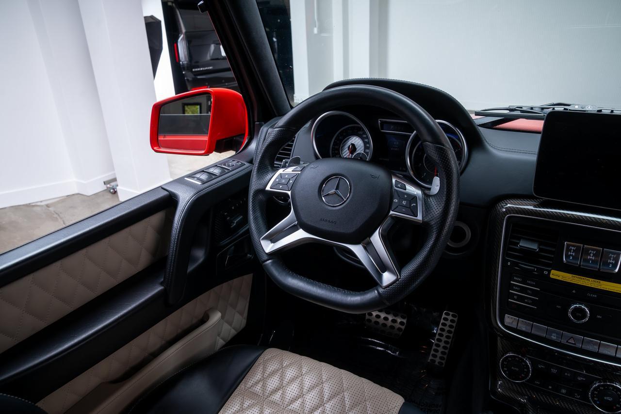 2017 Mercedes-Benz G-Class G 63 AMG&reg; Designo Magma Red Package / Harman/Kardon Audio Portland OR