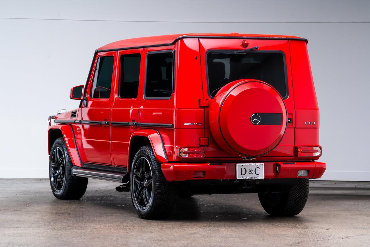 2017 Mercedes-Benz G-Class G 63 AMG&reg; Designo Magma Red Package / Harman/Kardon Audio Portland OR