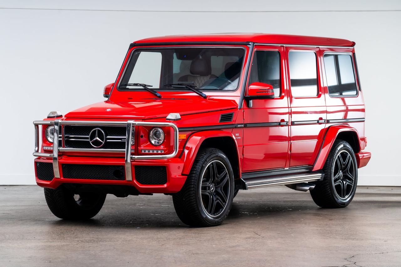2017 Mercedes-Benz G-Class G 63 AMG&reg; Designo Magma Red Package / Harman/Kardon Audio Portland OR