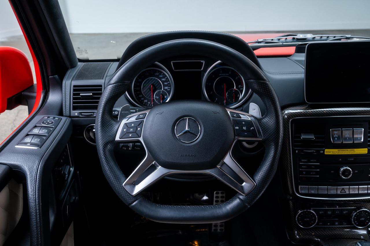 2017 Mercedes-Benz G-Class G 63 AMG&reg; Designo Magma Red Package / Harman/Kardon Audio Portland OR