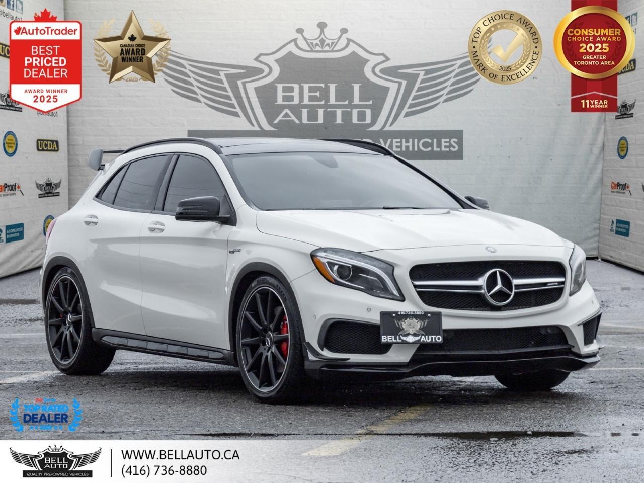 2017 Mercedes-Benz GLA 45 AMG | AERO PKG | PRM PKG | NIGHT PKG | NAVI | B.CAM | PANO | LOWKMS