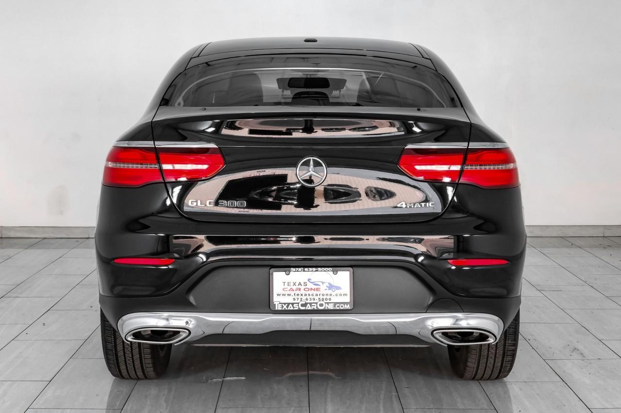 2017 Mercedes-Benz GLC 300 Coupe 4MATIC BLIND SPOT ASSIST NAVIGATION SUNROOF LEATHER HEATED SEATS REAR CAMERA Carrollton TX