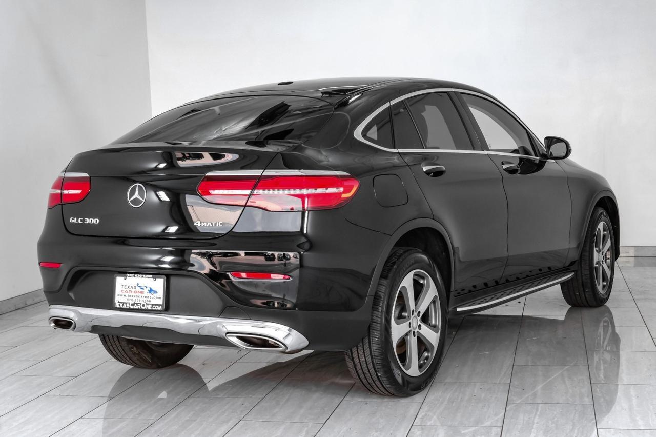 2017 Mercedes-Benz GLC 300 Coupe 4MATIC BLIND SPOT ASSIST NAVIGATION SUNROOF LEATHER HEATED SEATS REAR CAMERA Carrollton TX