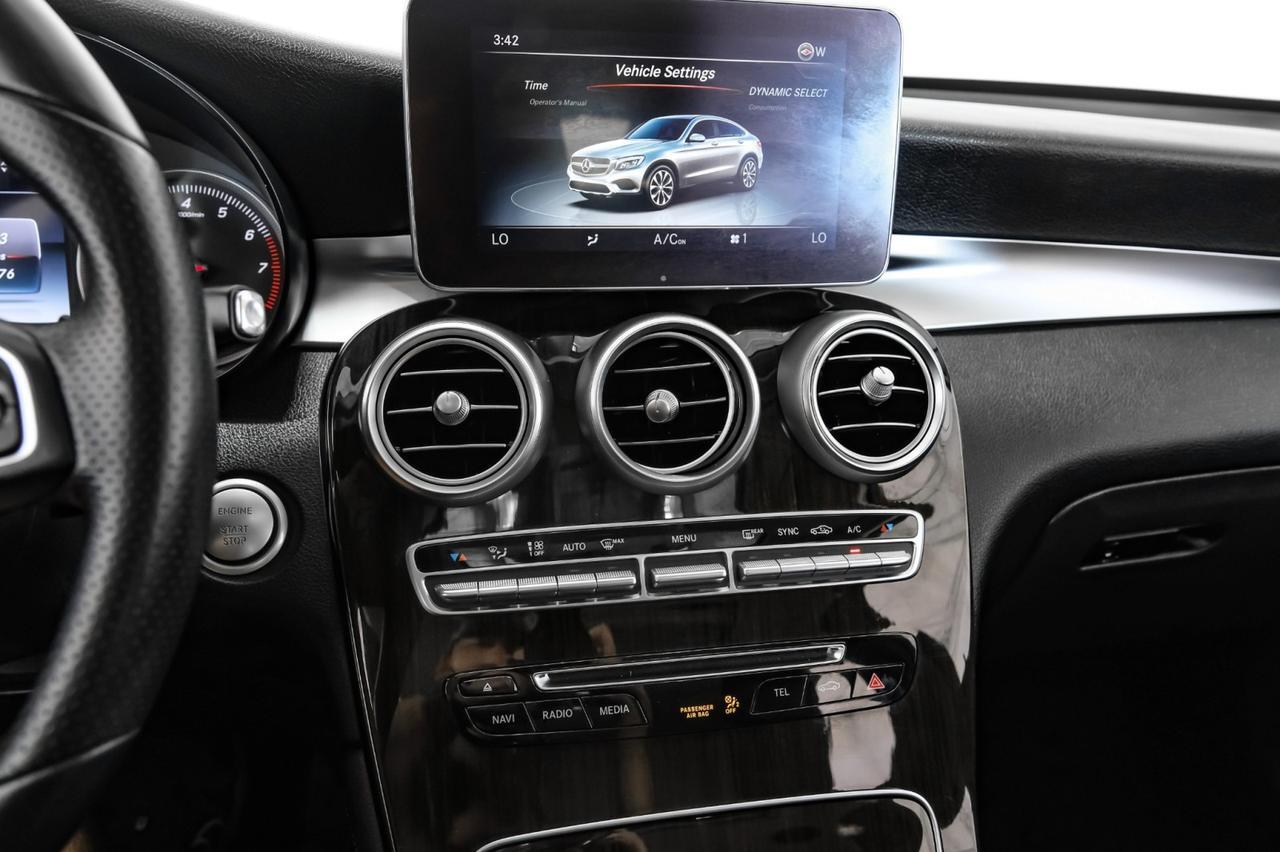 2017 Mercedes-Benz GLC 300 Coupe 4MATIC BLIND SPOT ASSIST NAVIGATION SUNROOF LEATHER HEATED SEATS REAR CAMERA Carrollton TX