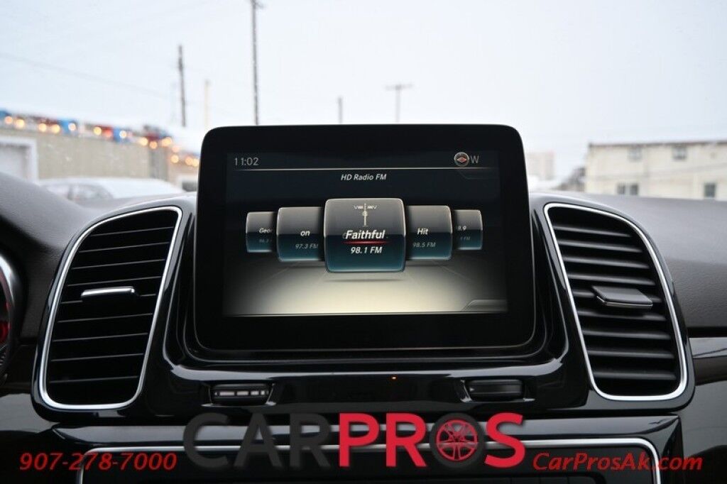 2017 Mercedes-Benz GLE 350 4Matic - All Wheel Drive - Sport Pkg - Power Front Heated Leather Seats - Heated Steering Wheel - 2nd Row Heated Seats - Rear Entertainment - Navigation - 360 Camera - Sunroof - Tow Pkg Anchorage AK