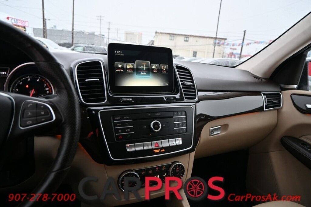 2017 Mercedes-Benz GLE 350 4Matic - All Wheel Drive - Sport Pkg - Power Front Heated Leather Seats - Heated Steering Wheel - 2nd Row Heated Seats - Rear Entertainment - Navigation - 360 Camera - Sunroof - Tow Pkg Anchorage AK