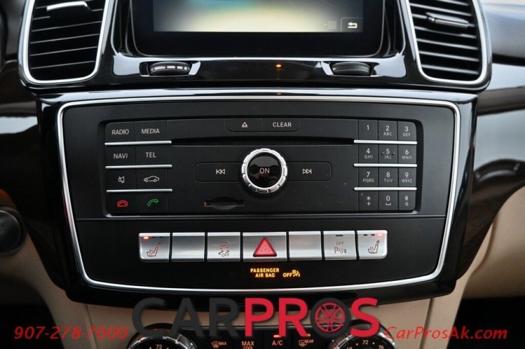 2017 Mercedes-Benz GLE 350 4Matic - All Wheel Drive - Sport Pkg - Power Front Heated Leather Seats - Heated Steering Wheel - 2nd Row Heated Seats - Rear Entertainment - Navigation - 360 Camera - Sunroof - Tow Pkg Anchorage AK