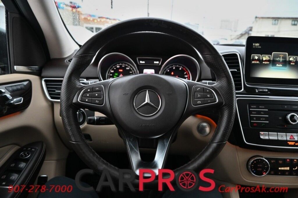 2017 Mercedes-Benz GLE 350 4Matic - All Wheel Drive - Sport Pkg - Power Front Heated Leather Seats - Heated Steering Wheel - 2nd Row Heated Seats - Rear Entertainment - Navigation - 360 Camera - Sunroof - Tow Pkg Anchorage AK