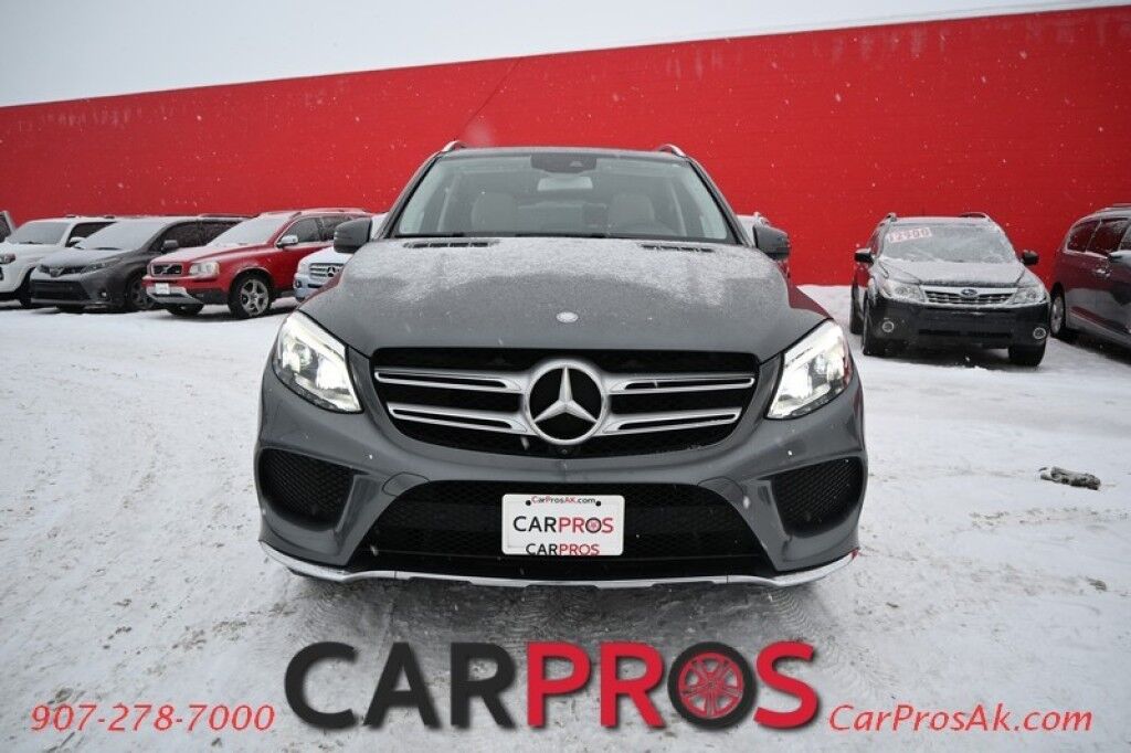 2017 Mercedes-Benz GLE 350 4Matic - All Wheel Drive - Sport Pkg - Power Front Heated Leather Seats - Heated Steering Wheel - 2nd Row Heated Seats - Rear Entertainment - Navigation - 360 Camera - Sunroof - Tow Pkg