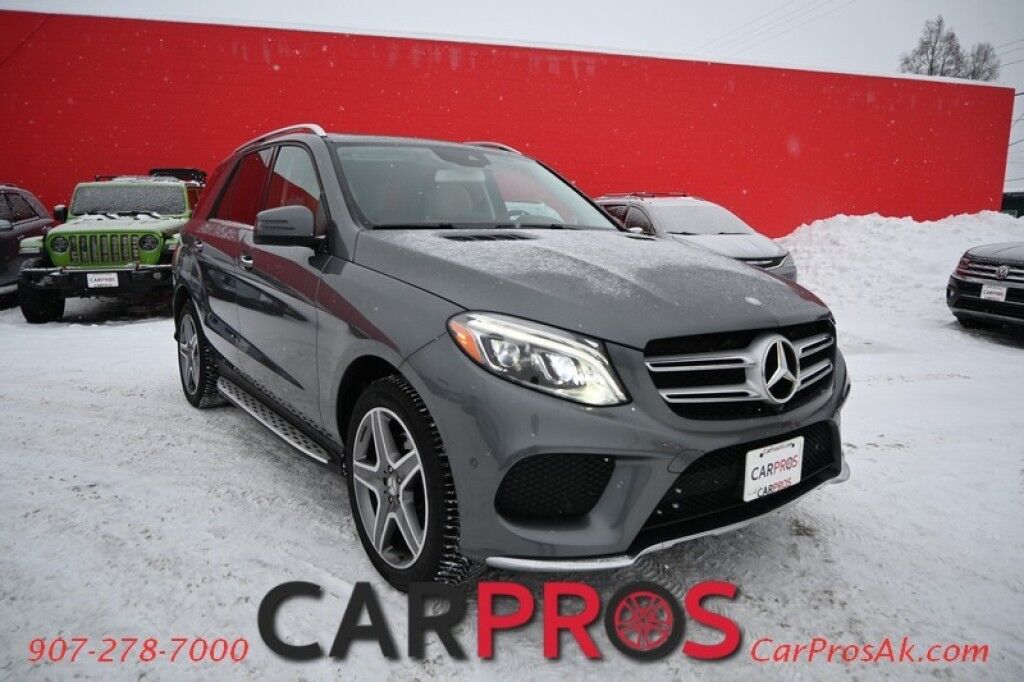 2017 Mercedes-Benz GLE 350 4Matic - All Wheel Drive - Sport Pkg - Power Front Heated Leather Seats - Heated Steering Wheel - 2nd Row Heated Seats - Rear Entertainment - Navigation - 360 Camera - Sunroof - Tow Pkg