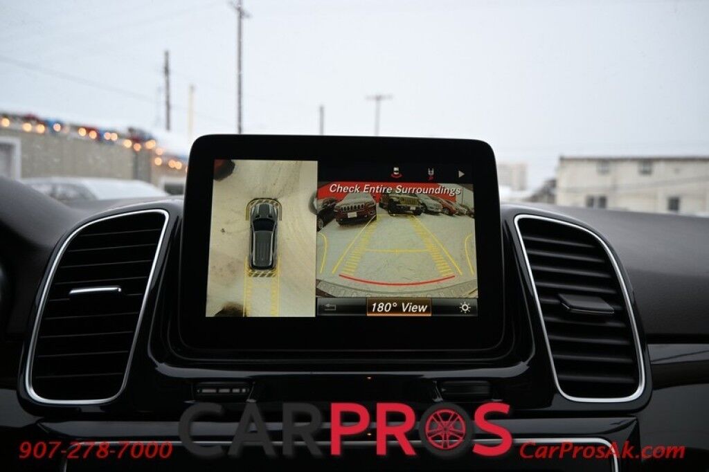 2017 Mercedes-Benz GLE 350 4Matic - All Wheel Drive - Sport Pkg - Power Front Heated Leather Seats - Heated Steering Wheel - 2nd Row Heated Seats - Rear Entertainment - Navigation - 360 Camera - Sunroof - Tow Pkg Anchorage AK