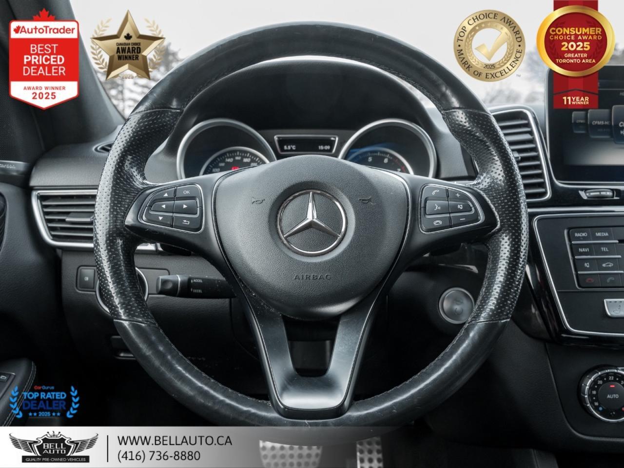 2017 Mercedes-Benz GLE 400 | AMGPKG | NAVI | 360CAM | PANO | HARMAN | RNGBRDS | LOWKMS | NOACCIDENT Toronto ON