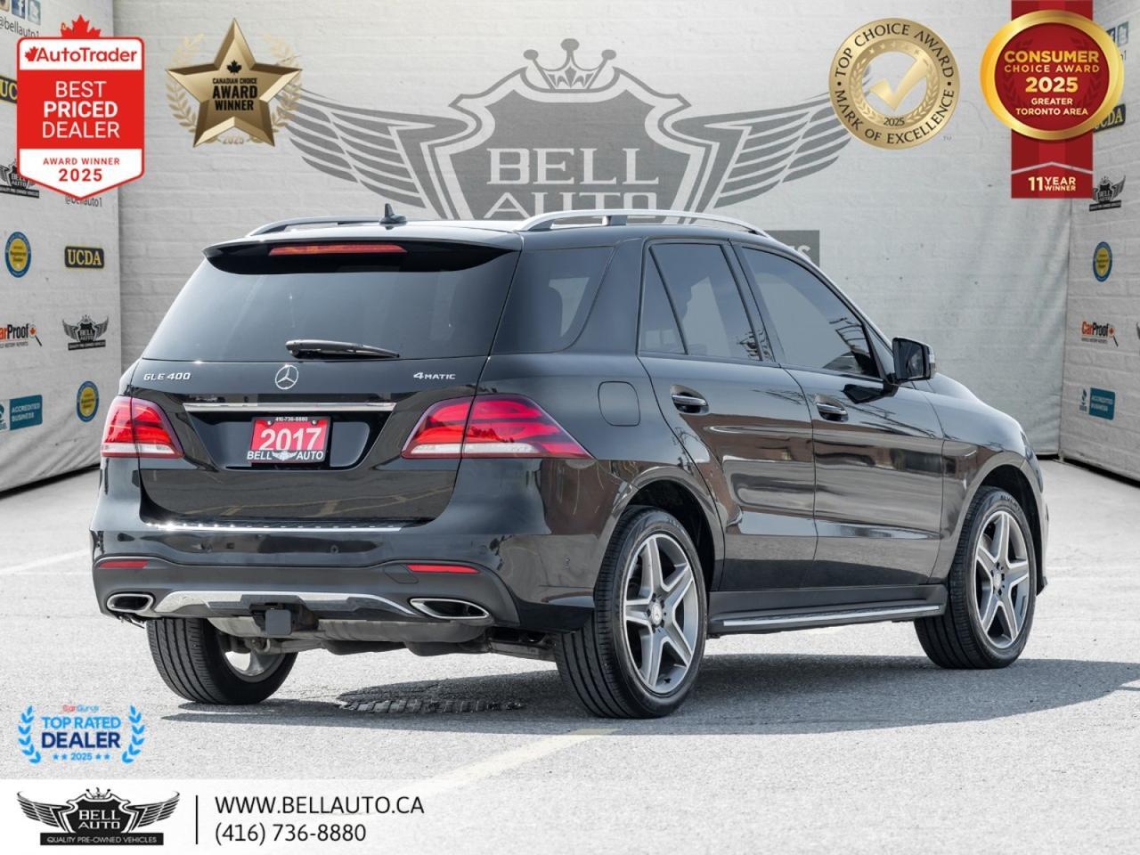 2017 Mercedes-Benz GLE 400 | AMGPKG | PRMPKG | SPRTPKG | PANO | B.SPOT | RUNNINGBRD | TRAILHITCH Toronto ON