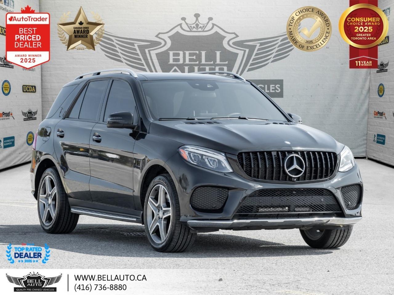 2017 Mercedes-Benz GLE 400 | AMGPKG | PRMPKG | SPRTPKG | PANOROOF | B.SPOT | RUNNINGBRD | TRAILHITCH