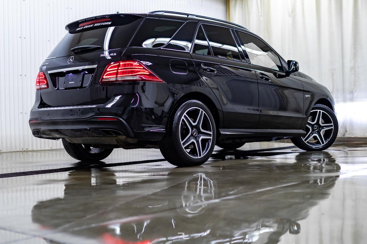 2017 Mercedes-Benz GLE 4MATIC AMG 43 Leather Roof Nav BCam Red Deer AB