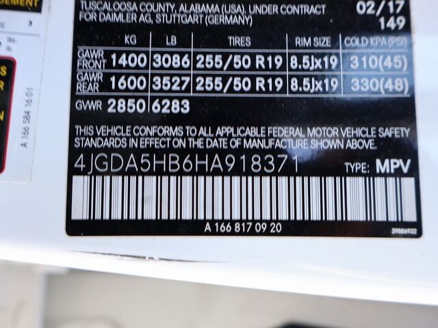 2017 Mercedes-Benz GLE GLE 350 Oshkosh WI