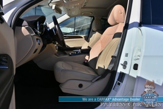 2017 Mercedes-Benz GLS 450 / AWD / Appearance Pkg / Power & Heated Leather Seats / Heated Steering Wheel / NAV / Sunroof / Harman Kardon / Blind Spot Alert / Bluetooth / Back Up Camera / Keyless Entry & Start / 3rd Row / Seats 7 / Tow Pkg / 1-Owner Anchorage AK 2017 Mercedes-Benz GLS 450 / AWD / Appearance Pkg / Power & Heated Leather Seats / Heated Steering Wheel / NAV / Sunroof / Harman Kardon / Blind Spot Alert / Bluetooth / Back Up Camera / Keyless Entry & Start / 3rd Row / Seats 7 / Tow Pkg / 1-Owner Anchorage AK