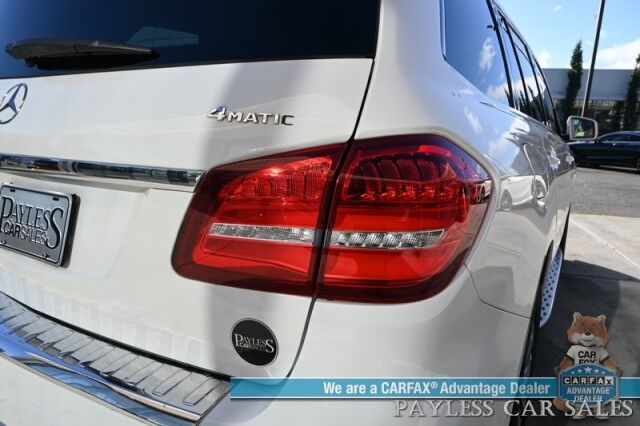 2017 Mercedes-Benz GLS 450 / AWD / Appearance Pkg / Power & Heated Leather Seats / Heated Steering Wheel / NAV / Sunroof / Harman Kardon / Blind Spot Alert / Bluetooth / Back Up Camera / Keyless Entry & Start / 3rd Row / Seats 7 / Tow Pkg / 1-Owner Anchorage AK 2017 Mercedes-Benz GLS 450 / AWD / Appearance Pkg / Power & Heated Leather Seats / Heated Steering Wheel / NAV / Sunroof / Harman Kardon / Blind Spot Alert / Bluetooth / Back Up Camera / Keyless Entry & Start / 3rd Row / Seats 7 / Tow Pkg / 1-Owner Anchorage AK