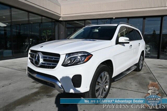 2017 Mercedes-Benz GLS 450 / AWD / Appearance Pkg / Power & Heated Leather Seats / Heated Steering Wheel / NAV / Sunroof / Harman Kardon / Blind Spot Alert / Bluetooth / Back Up Camera / Keyless Entry & Start / 3rd Row / Seats 7 / Tow Pkg / 1-Owner Anchorage AK 2017 Mercedes-Benz GLS 450 / AWD / Appearance Pkg / Power & Heated Leather Seats / Heated Steering Wheel / NAV / Sunroof / Harman Kardon / Blind Spot Alert / Bluetooth / Back Up Camera / Keyless Entry & Start / 3rd Row / Seats 7 / Tow Pkg / 1-Owner Anchorage AK