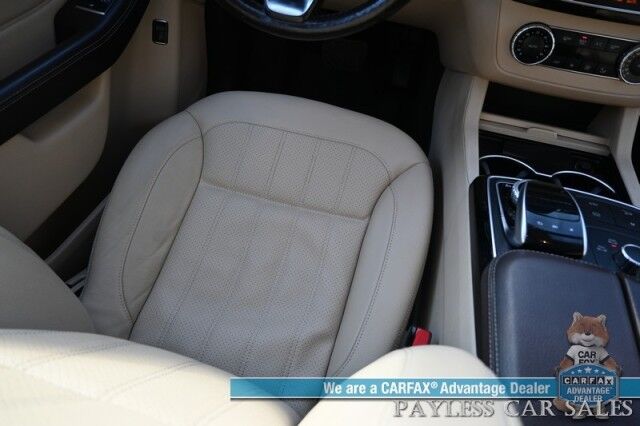 2017 Mercedes-Benz GLS 450 / AWD / Heated Leather Seats & Steering Wheel / NAV / Sunroof / Harman Kardon Speakers / Blind Spot Alert / 3rd Row / Seats 7 / Bluetooth / Back Up Camera / Keyless Entry & Start / Tow Pkg / 1-Owner Anchorage AK