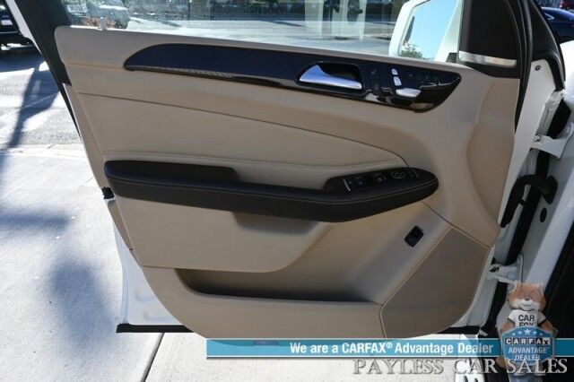 2017 Mercedes-Benz GLS 450 / AWD / Heated Leather Seats & Steering Wheel / NAV / Sunroof / Harman Kardon Speakers / Blind Spot Alert / 3rd Row / Seats 7 / Bluetooth / Back Up Camera / Keyless Entry & Start / Tow Pkg / 1-Owner Anchorage AK