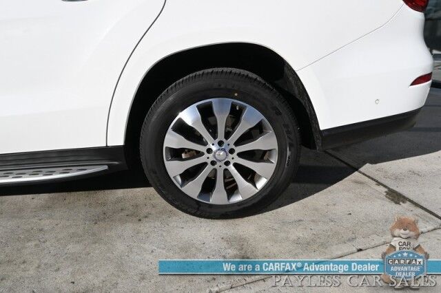 2017 Mercedes-Benz GLS 450 / AWD / Heated Leather Seats & Steering Wheel / NAV / Sunroof / Harman Kardon Speakers / Blind Spot Alert / 3rd Row / Seats 7 / Bluetooth / Back Up Camera / Keyless Entry & Start / Tow Pkg / 1-Owner Anchorage AK