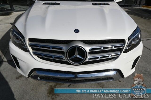 2017 Mercedes-Benz GLS 450 / AWD / Heated Leather Seats & Steering Wheel / NAV / Sunroof / Harman Kardon Speakers / Blind Spot Alert / 3rd Row / Seats 7 / Bluetooth / Back Up Camera / Keyless Entry & Start / Tow Pkg / 1-Owner Anchorage AK