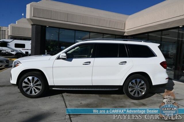 2017 Mercedes-Benz GLS 450 / AWD / Heated Leather Seats & Steering Wheel / NAV / Sunroof / Harman Kardon Speakers / Blind Spot Alert / 3rd Row / Seats 7 / Bluetooth / Back Up Camera / Keyless Entry & Start / Tow Pkg / 1-Owner Anchorage AK