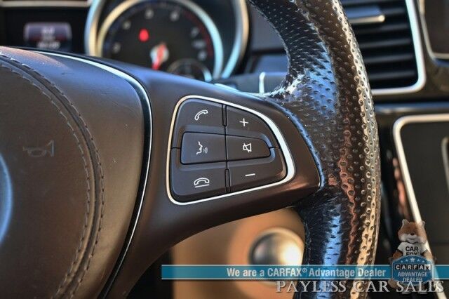 2017 Mercedes-Benz GLS 450 / AWD / Heated Leather Seats & Steering Wheel / NAV / Sunroof / Harman Kardon Speakers / Blind Spot Alert / 3rd Row / Seats 7 / Bluetooth / Back Up Camera / Keyless Entry & Start / Tow Pkg / 1-Owner Anchorage AK