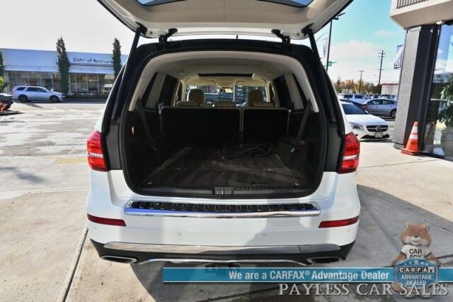 2017 Mercedes-Benz GLS 450 / AWD / Heated Leather Seats & Steering Wheel / NAV / Sunroof / Harman Kardon Speakers / Blind Spot Alert / 3rd Row / Seats 7 / Bluetooth / Back Up Camera / Keyless Entry & Start / Tow Pkg / 1-Owner Anchorage AK