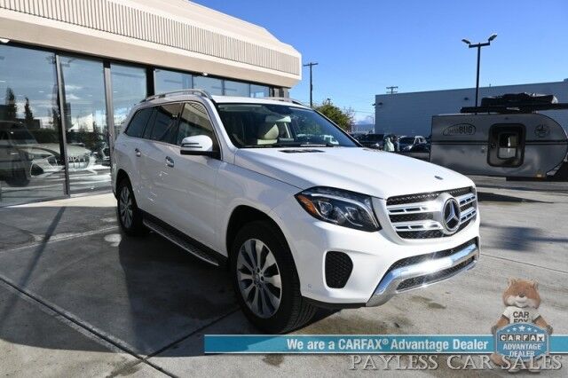 2017 Mercedes-Benz GLS 450 / AWD / Heated Leather Seats & Steering Wheel / NAV / Sunroof / Harman Kardon Speakers / Blind Spot Alert / 3rd Row / Seats 7 / Bluetooth / Back Up Camera / Keyless Entry & Start / Tow Pkg / 1-Owner Anchorage AK