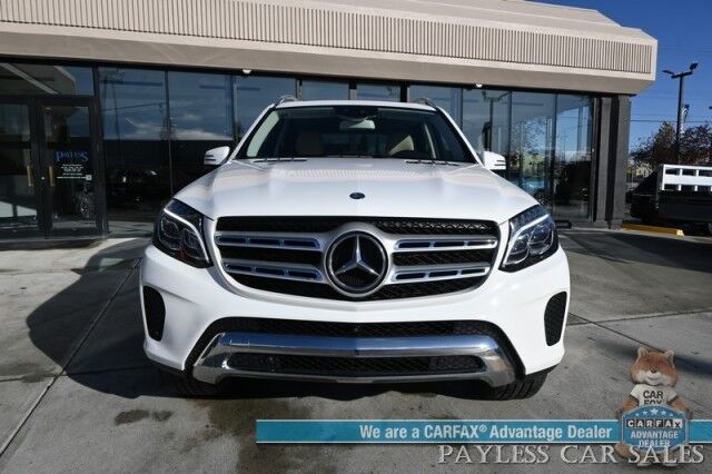 2017 Mercedes-Benz GLS 450 / AWD / Heated Leather Seats & Steering Wheel / NAV / Sunroof / Harman Kardon Speakers / Blind Spot Alert / 3rd Row / Seats 7 / Bluetooth / Back Up Camera / Keyless Entry & Start / Tow Pkg / 1-Owner Anchorage AK