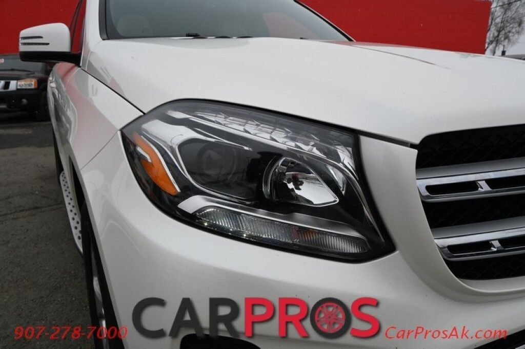 2017 Mercedes-Benz GLS 450 4MATIC AWD - Premium Pkg - Power & Heated Leather Seats - 3-Zone Climate Control - Navigation - Bluetooth - 360 Surround View Camera - Blind Sport Alert - Push Button Start - Power 3rd Row Seating - Seats 7 - Power Liftgate - Tow Pkg Anchorage AK