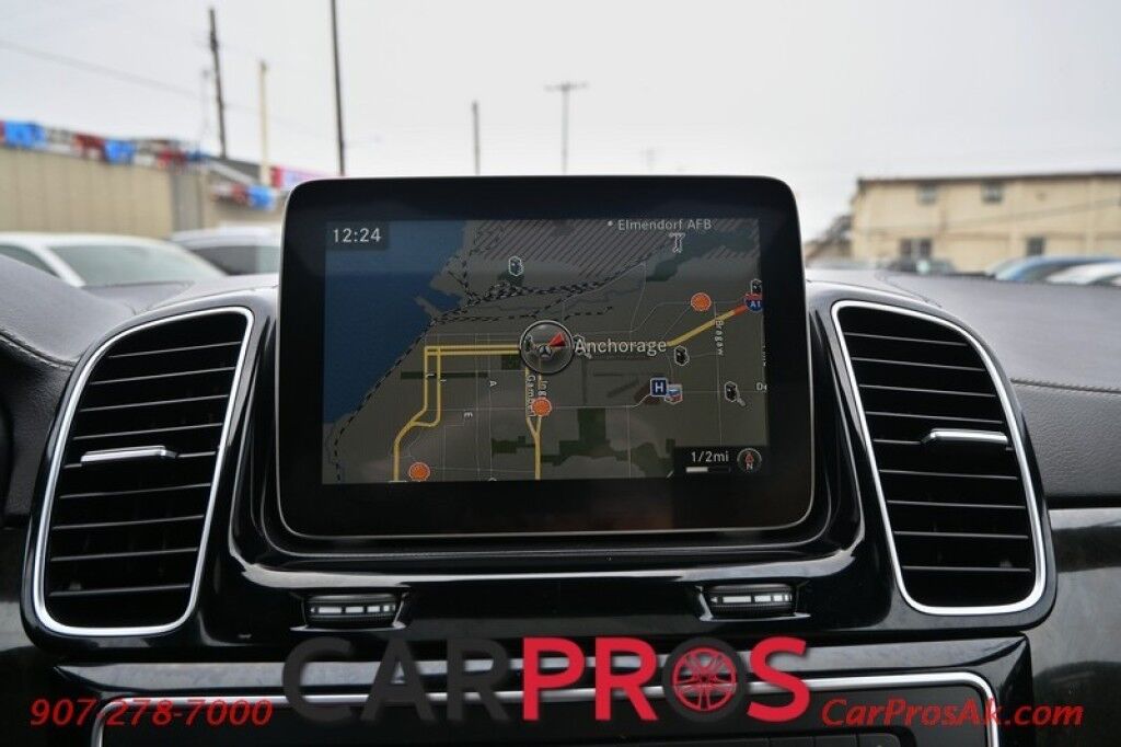 2017 Mercedes-Benz GLS 450 4MATIC AWD - Premium Pkg - Power & Heated Leather Seats - 3-Zone Climate Control - Navigation - Bluetooth - 360 Surround View Camera - Blind Sport Alert - Push Button Start - Power 3rd Row Seating - Seats 7 - Power Liftgate - Tow Pkg Anchorage AK