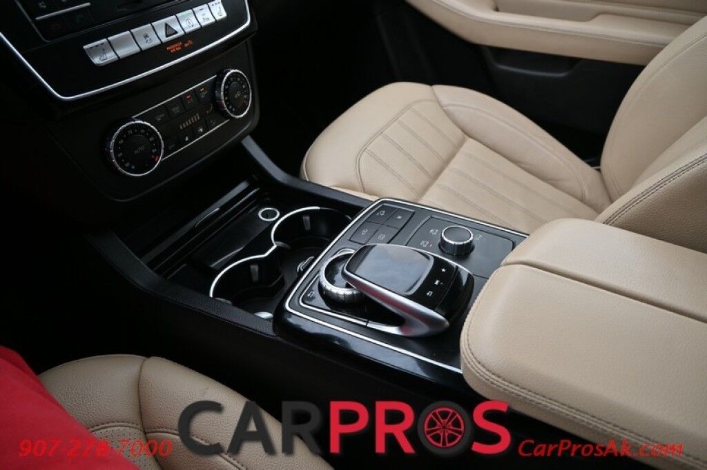 2017 Mercedes-Benz GLS 450 4MATIC AWD - Premium Pkg - Power & Heated Leather Seats - 3-Zone Climate Control - Navigation - Bluetooth - 360 Surround View Camera - Blind Sport Alert - Push Button Start - Power 3rd Row Seating - Seats 7 - Power Liftgate - Tow Pkg Anchorage AK