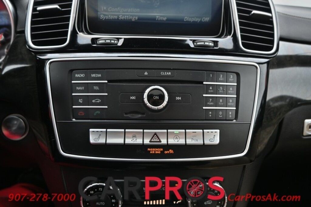 2017 Mercedes-Benz GLS 450 4MATIC AWD - Premium Pkg - Power & Heated Leather Seats - 3-Zone Climate Control - Navigation - Bluetooth - 360 Surround View Camera - Blind Sport Alert - Push Button Start - Power 3rd Row Seating - Seats 7 - Power Liftgate - Tow Pkg Anchorage AK