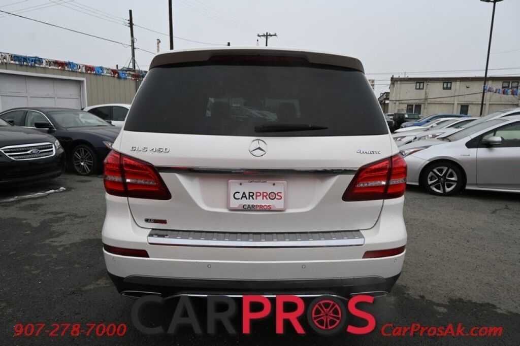2017 Mercedes-Benz GLS 450 4MATIC AWD - Premium Pkg - Power & Heated Leather Seats - 3-Zone Climate Control - Navigation - Bluetooth - 360 Surround View Camera - Blind Sport Alert - Push Button Start - Power 3rd Row Seating - Seats 7 - Power Liftgate - Tow Pkg Anchorage AK